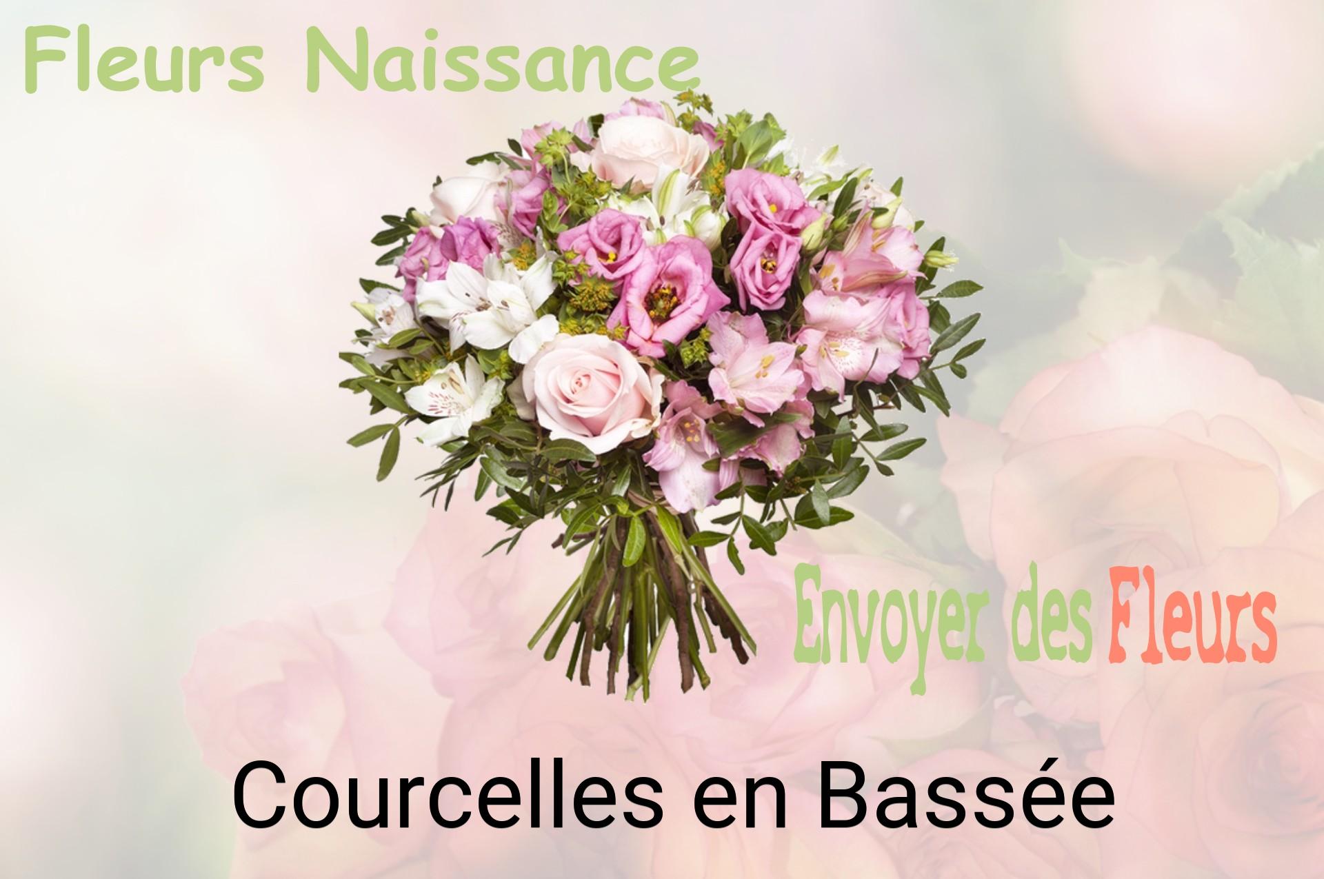 Bouquet de fleurs de naissance livré à Courcelles-en-Bassée