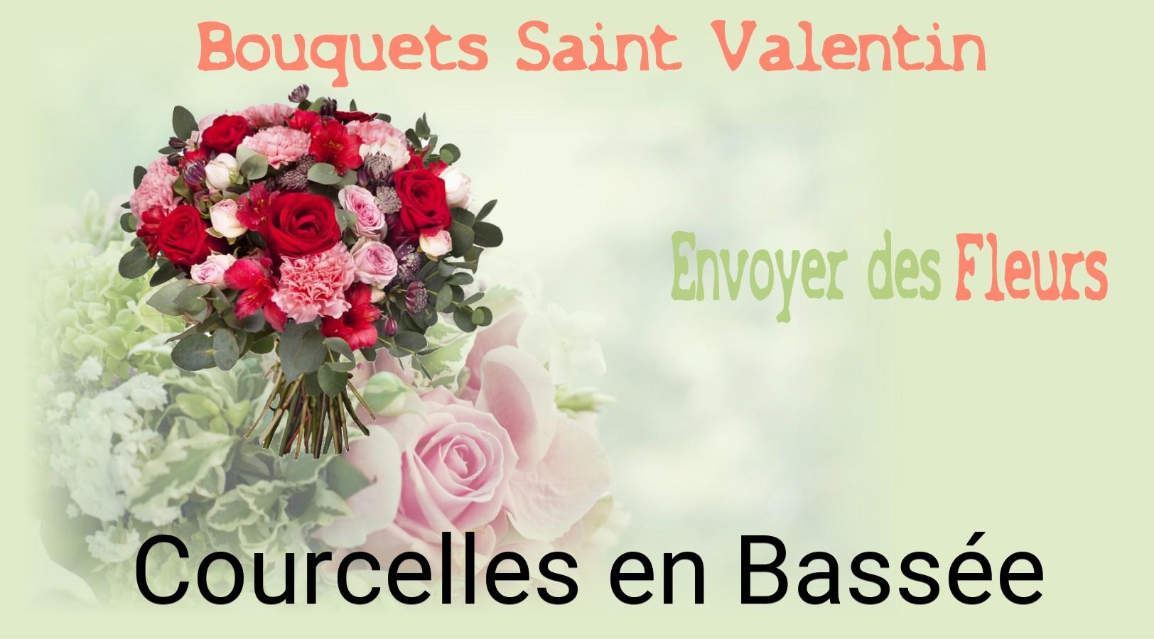 Roses de Saint-Valentin livrées à Courcelles-en-Bassée